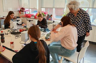 Naaiworkshop Tote Bag Gezinsbond Wilrijk