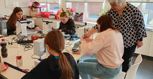 Naaiworkshop Tote Bag Gezinsbond Wilrijk