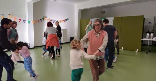 Groepsdansen Gezinsbond Wilrijk